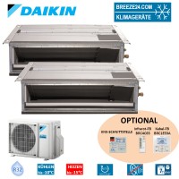 Set FDXM25F + FDXM35F Kanalgerät (ohne Fernbedienung) + 2MXM40M Set FDXM25F + FDXM35F Kanalgerät (ohne Fernbedienung) + 2MXM40M