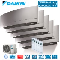 Set 5 x FTXJ25MS R32 Wandgeräte Emura Wifi + 5MXM90N Set 5 x FTXJ25MS R32 Wandgeräte Emura Wifi + 5MXM90N