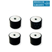 Set 4 x Schwingungsdämpfer M10-50-4 Set 4 x Schwingungsdämpfer M10-50-4