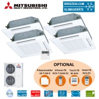 Set 4 x FDT 50 VG 4-Wege-Deckenkassette Standardpaneel + FDC 140 VSX (Simultanbetrieb) 400V Set 4 x FDT 50 VG 4-Wege-Deckenkassette Standardpaneel + FDC 140 VSX (Simultanbetrieb) 400V