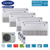 Set 4 x 42QFA009DS Truhen-/Deckenunterbaugerät + 38QUS036DS4 Set 4 x 42QFA009DS Truhen-/Deckenunterbaugerät + 38QUS036DS4