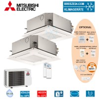 Set 2 x 4-Wegekassetten Euro-Raster SLZ-KF25 + 35VA + MXZ-2D53VA Set 2 x 4-Wegekassetten Euro-Raster SLZ-KF25 + 35VA + MXZ-2D53VA