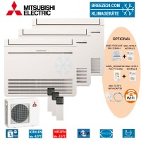 Set 3 x MFZ-KJ25VE Truhengeräte + MXZ-3E68VA Set 3 x MFZ-KJ25VE Truhengeräte + MXZ-3E68VA