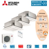 Set 3 x SLZ-KF25VA 4-Wege Deckenkassette Euro-Raster + MXZ-3E54VA Set 3 x SLZ-KF25VA 4-Wege Deckenkassette Euro-Raster + MXZ-3E54VA
