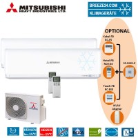 Set 2 x SRK 20 ZSX-S Wandgerät + SCM 40 ZS-S Set 2 x SRK 20 ZSX-S Wandgerät + SCM 40 ZS-S