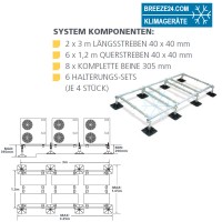 Aufstellelemente Big Foot MS-113 Aufstellelemente Big Foot MS-113