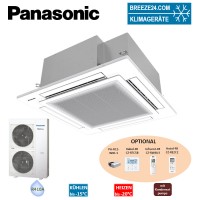 Set S-100PU2E5B 4-Wege-Deckenkassette Standardpaneel + U-100PE2E5A Set S-100PU2E5B 4-Wege-Deckenkassette Standardpaneel + U-100PE2E5A