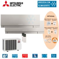 Set 2 x MSZ-EF25VE3 S Premium Wandgeräte + MXZ-2D42VA Set 2 x MSZ-EF25VE3 S Premium Wandgeräte + MXZ-2D42VA