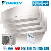 Set 4 x FTXJ35MW R32 Wandgeräte Emura Wifi + 4MXM80N Set 4 x FTXJ35MW R32 Wandgeräte Emura Wifi + 4MXM80N