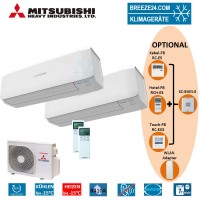 Set 2 x SRK 20 ZS-S Wandgerät (Weiß/Titan/Schwarz-Weiß) + SCM 40 ZS-S Set 2 x SRK 20 ZS-S Wandgerät (Weiß/Titan/Schwarz-Weiß) + SCM 40 ZS-S