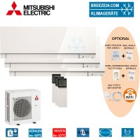 Set 3 x MSZ-EF35VE3 W Premium Wandgeräte + MXZ-4E83VAHZ Set 3 x MSZ-EF35VE3 W Premium Wandgeräte + MXZ-4E83VAHZ
