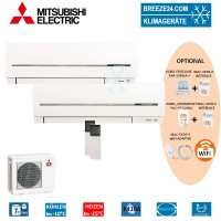 Set 2 x MSZ-SF25VE Kompakt Wandgeräte + MXZ-3E54VA Set 2 x MSZ-SF25VE Kompakt Wandgeräte + MXZ-3E54VA