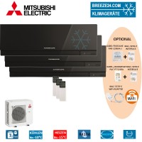 Set 3 x MSZ-EF35VE3 B Premium Wandgeräte + MXZ-5E102VA Set 3 x MSZ-EF35VE3 B Premium Wandgeräte + MXZ-5E102VA