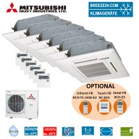 Set VRF 6 x FDTC 22 KXE6 4-Wege-Deckenkassette Euroraster + FDC 112 KXEN6 Set VRF 6 x FDTC 22 KXE6 4-Wege-Deckenkassette Euroraster + FDC 112 KXEN6