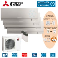 Set 4 x MSZ-EF22VE3 S Premium Wandgeräte + MXZ-4E72VA Set 4 x MSZ-EF22VE3 S Premium Wandgeräte + MXZ-4E72VA
