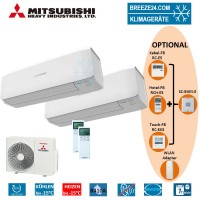Set 2 x SRK 35 ZS-S Wandgerät (Weiß/Titan/Schwarz-Weiß) + SCM 50 ZS-S Set 2 x SRK 35 ZS-S Wandgerät (Weiß/Titan/Schwarz-Weiß) + SCM 50 ZS-S