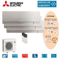 Set 3 x MSZ-EF35VE3 S Premium Wandgeräte + MXZ-5E102VA Set 3 x MSZ-EF35VE3 S Premium Wandgeräte + MXZ-5E102VA