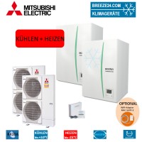 Set Kaskaden 2 x ERSE-MEC Hydrobox + 2 x Wärmepumpe PUHZ-SHW230YKA Kühlen und Heizen Set Kaskaden 2 x ERSE-MEC Hydrobox + 2 x Wärmepumpe PUHZ-SHW230YKA Kühlen und Heizen